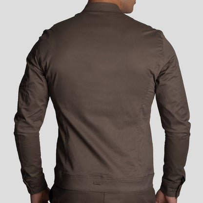 Neru Collar Jacket | Ajuste Perfecto | Gabardina Premium