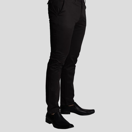 Pantalon de Vestir Satinado | Semi Pitillo | Tejido Premium Satin