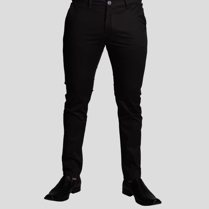 Pantalon de Vestir Satinado | Semi Pitillo | Tejido Premium Satin