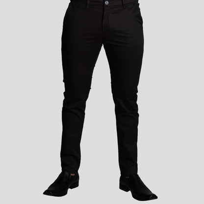 Pantalon de Vestir Satinado | Semi Pitillo | Tejido Premium Satin