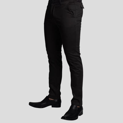 Pantalon de Vestir Satinado | Semi Pitillo | Tejido Premium Satin