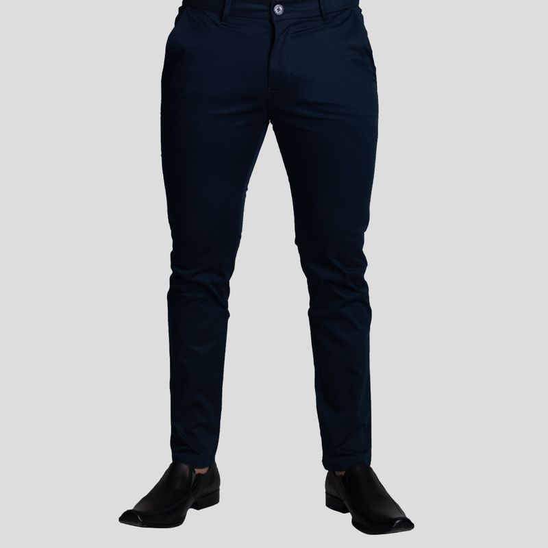 Pantalon de Vestir Satinado | Semi Pitillo | Tejido Premium Satin