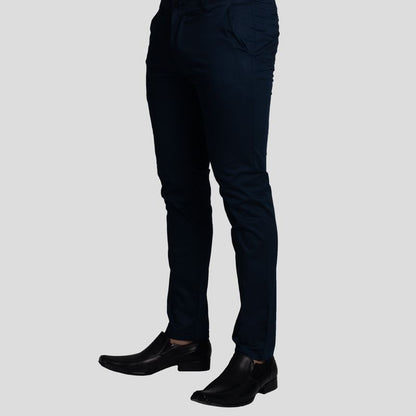 Pantalon de Vestir Satinado | Semi Pitillo | Tejido Premium Satin
