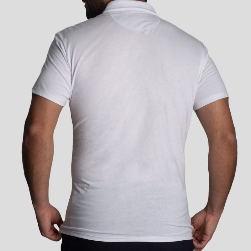 Polo Shirt with Zipper | Perfect Fit | Premium Printed Jersey Cotton