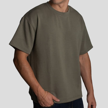 Short Sleeve Polo Shirt | Relaxed Fit | Special Heavy and Soft Fabric | Oversize