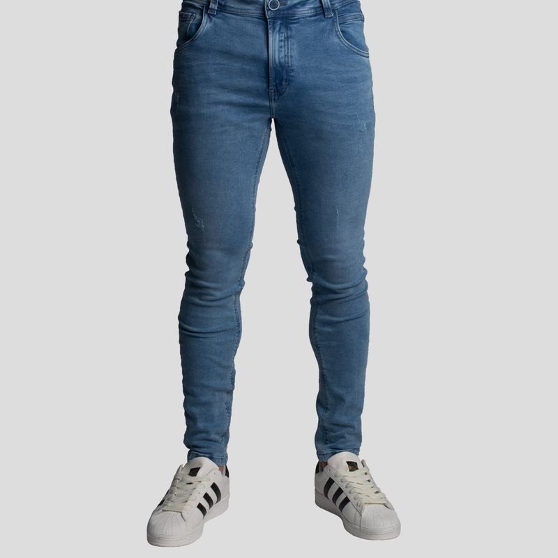 Comfort Denim Trousers | Skinny Fit | Premium Mercerized Denim | Liberty