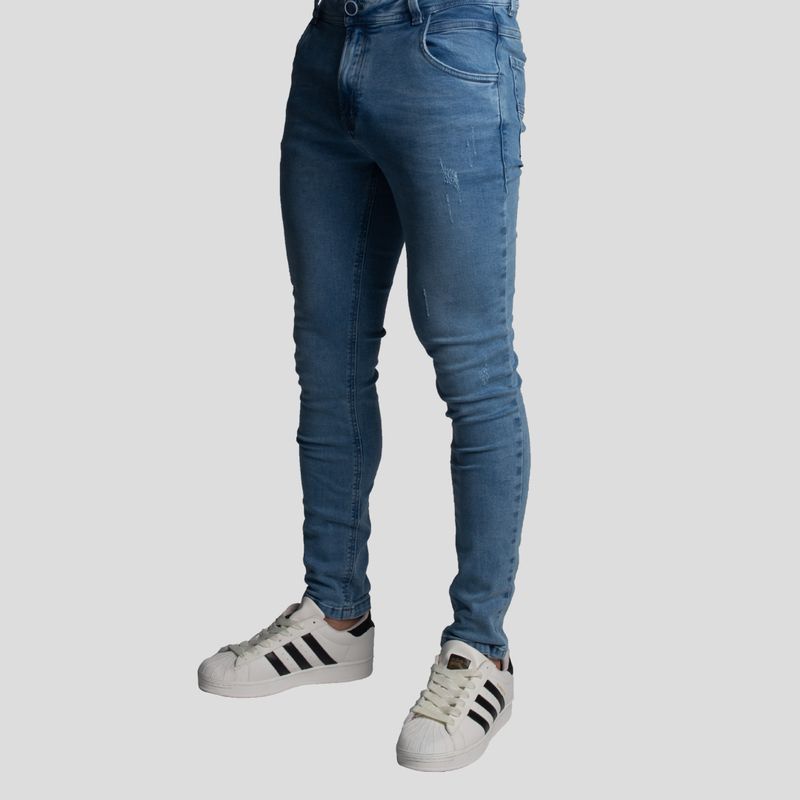 Comfort Denim Trousers | Skinny Fit | Premium Mercerized Denim | Liberty