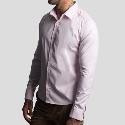 Suit Shirt | Perfect Fit | Linear Fabric Weave – Anti-Wrinkle