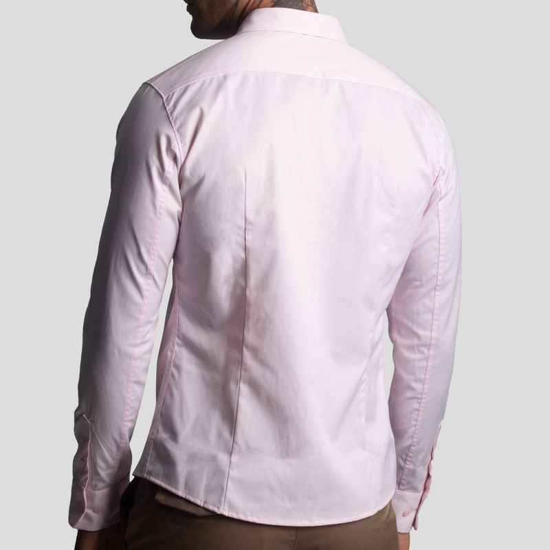 Suit Shirt | Perfect Fit | Linear Fabric Weave – Anti-Wrinkle