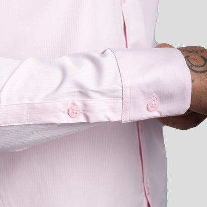 Suit Shirt | Perfect Fit | Linear Fabric Weave – Anti-Wrinkle