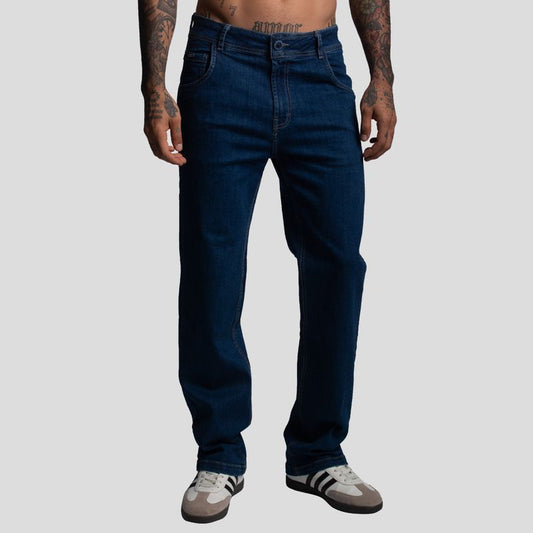 Pantalón de mezclilla premium cómodo | Corte recto | Mezclilla prémium | Liberty