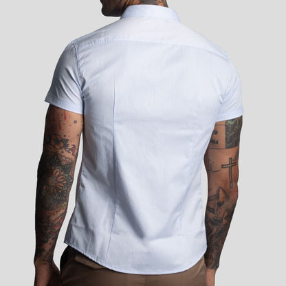 Camisa Satinada | Perfect Fit | Tejido Satin – Antiarrugas