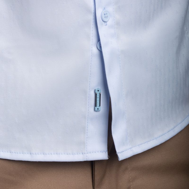 Camisa Satinada | Perfect Fit | Tejido Satin – Antiarrugas