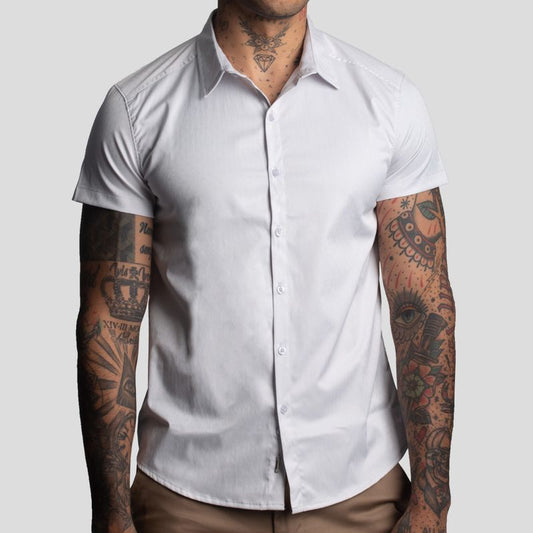 Camisa Satinada | Ajuste Perfecto | Tejido Satén – Antiarrugas