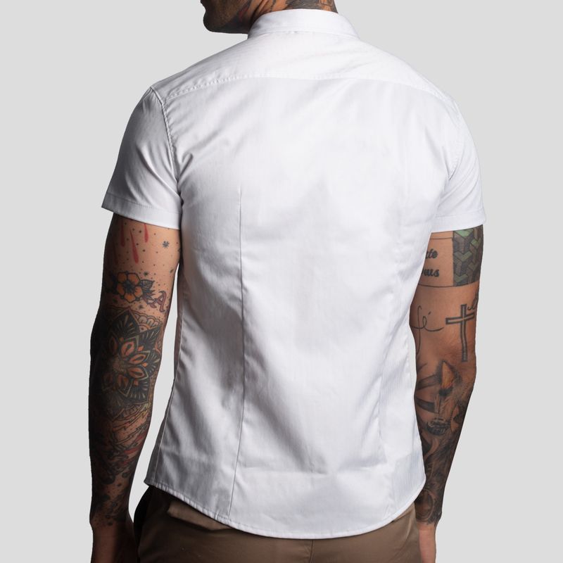 Camisa Satinada | Perfect Fit | Tejido Satin – Antiarrugas