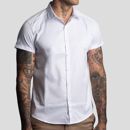 Camisa Satinada | Perfect Fit | Tejido Satin – Antiarrugas