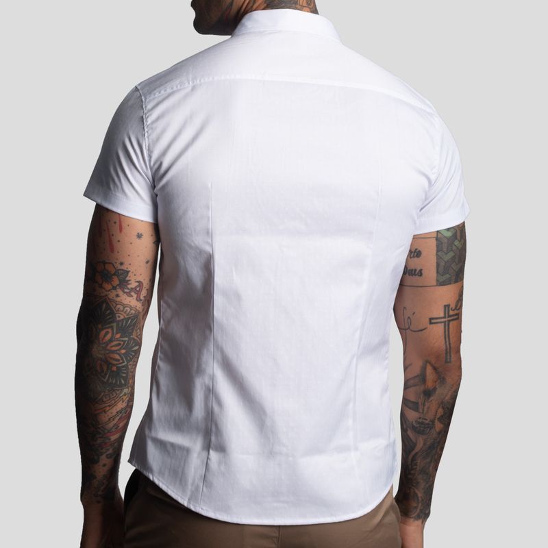 Camisa Satinada | Perfect Fit | Tejido Satin – Antiarrugas
