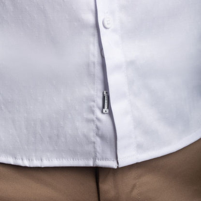 Camisa Satinada | Perfect Fit | Tejido Satin – Antiarrugas