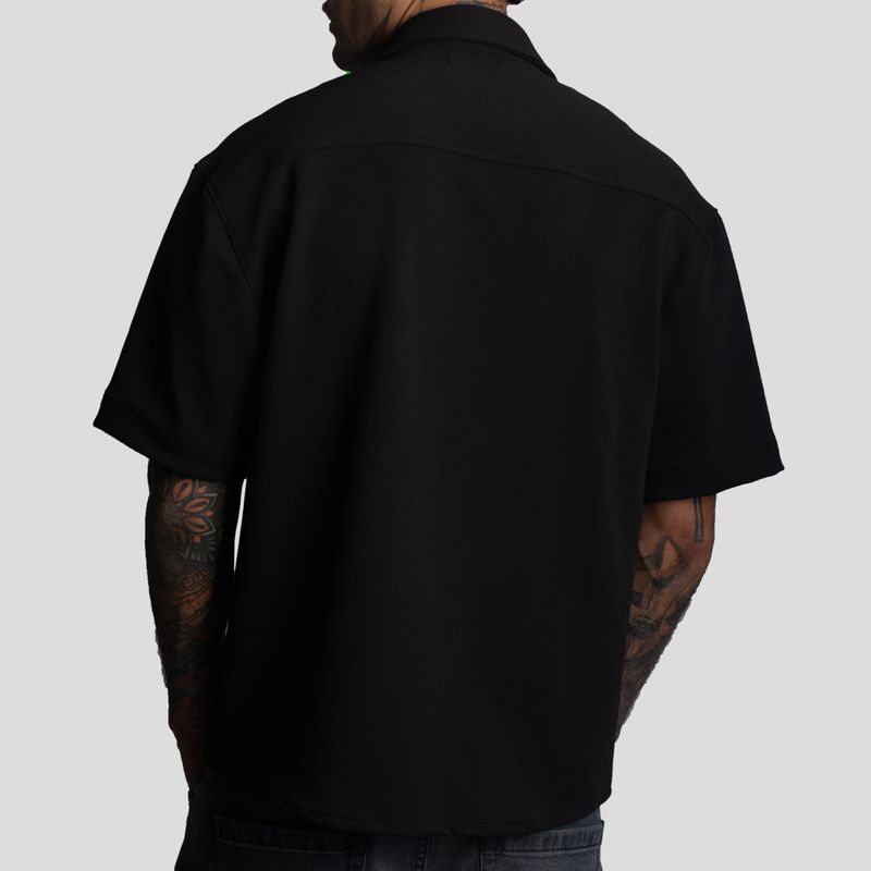 Short Sleeve Overshirt · Relaxed Fit · Special Fabric - Super Flex · Oversized