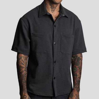 Short Sleeve Overshirt · Relaxed Fit · Special Fabric - Super Flex · Oversized