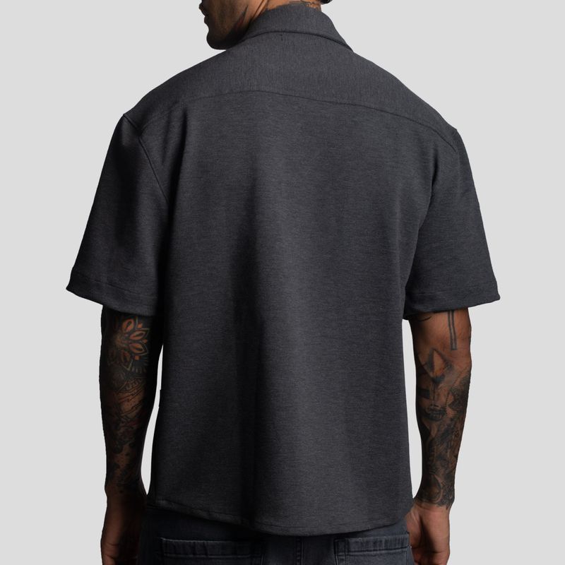 Short Sleeve Overshirt · Relaxed Fit · Special Fabric - Super Flex · Oversized