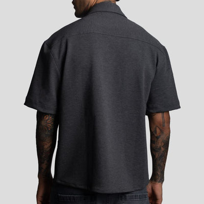 Short Sleeve Overshirt · Relaxed Fit · Special Fabric - Super Flex · Oversized