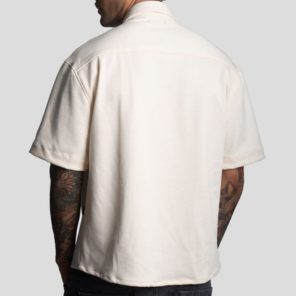 Short Sleeve Overshirt · Relaxed Fit · Special Fabric - Super Flex · Oversized