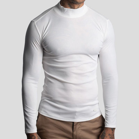 Polo Cuello Alto | Ajuste Perfecto | Tejido Especial - Super Flexible Acanalado