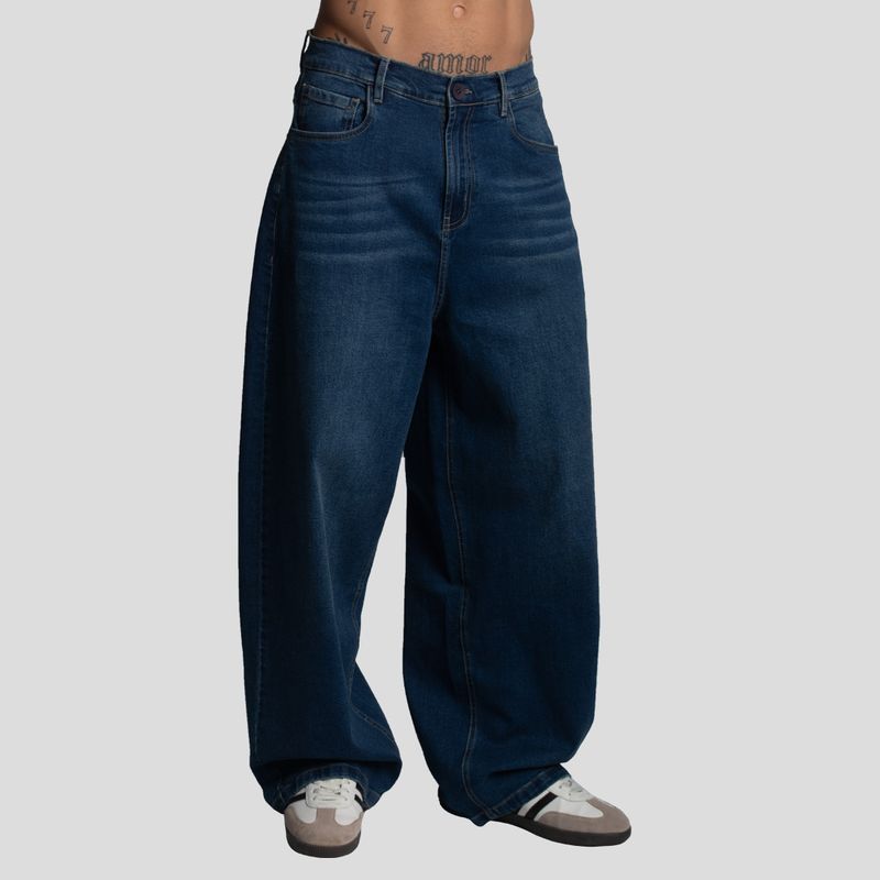Pantalon Denim Confort | entalle Super baggy | denim Premiun oversize