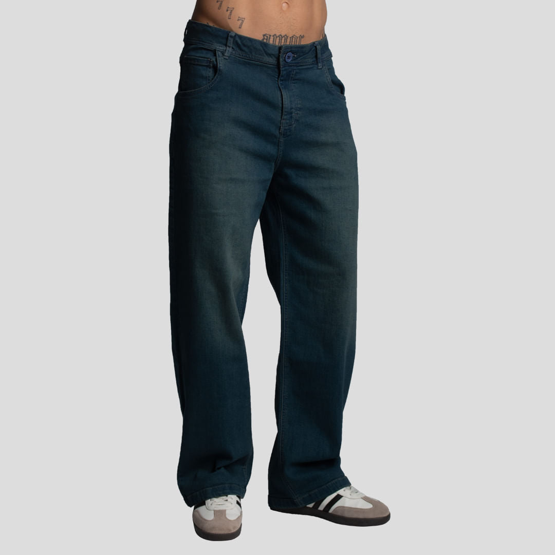 Pantalon Denim Confort | entalle baggy | denim Premiun oversize
