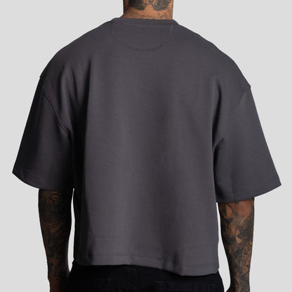 Short Sleeve Polo Shirt | Boxy Fit | Special Oversize Fabric