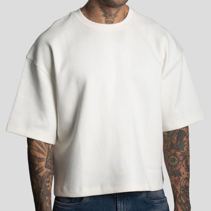 Short Sleeve Polo Shirt | Boxy Fit | Special Oversize Fabric