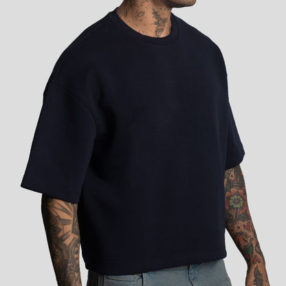 Short Sleeve Polo Shirt | Boxy Fit | Special Oversize Fabric