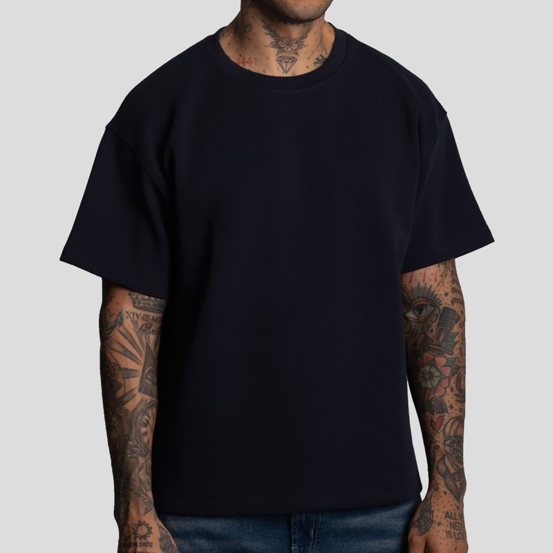 Polo Manga Corta | Relax Fit | Tejido Especial Oversize