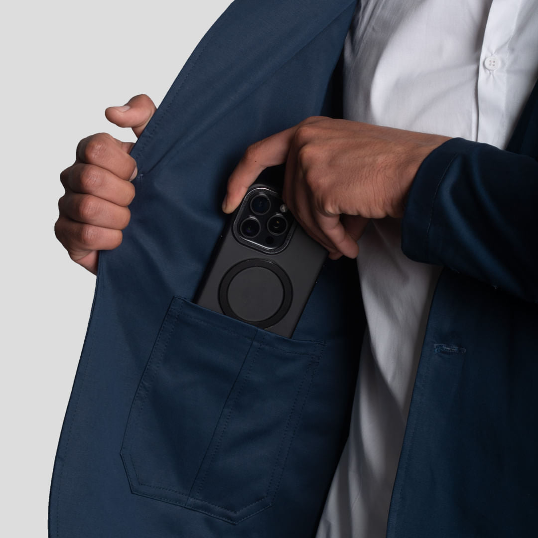 Blazer Satinado / Perfect Fit / Tejido  Satin / Signature - Basicos
