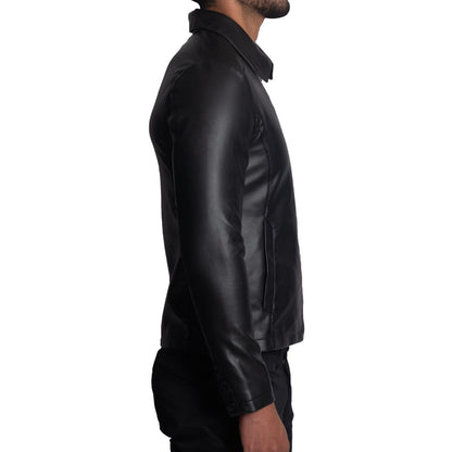 Casaca de vestir Signature en eco-cuero – estilo Star Boy-actitud segura y elegante