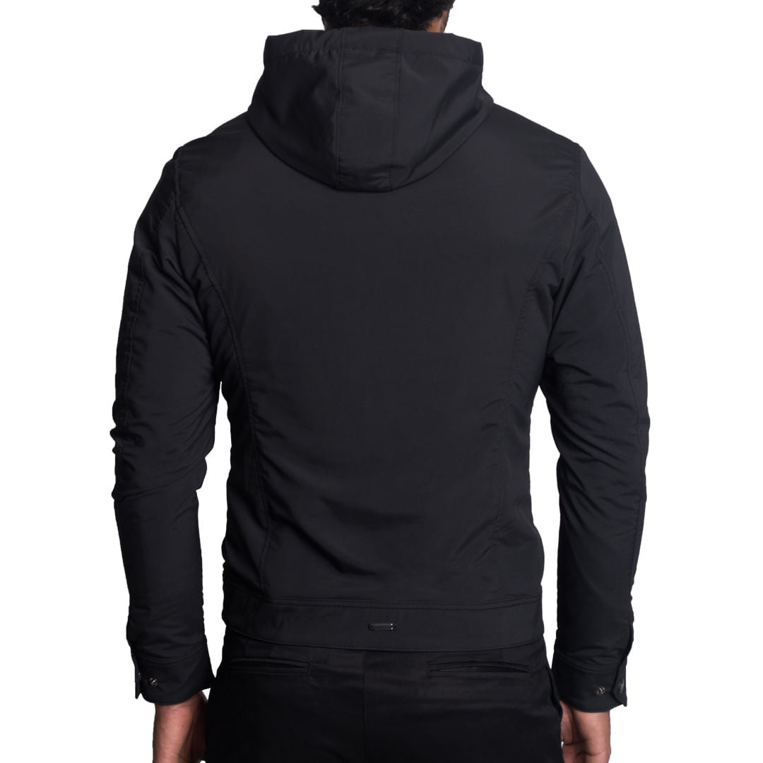 Casaca Repelente al agua con Capucha Extraíble | Perfect Fit |  Smart Fabric - Water Repellent  | Liberty