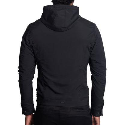 Casaca Repelente al agua con Capucha Extraíble | Perfect Fit |  Smart Fabric - Water Repellent  | Liberty