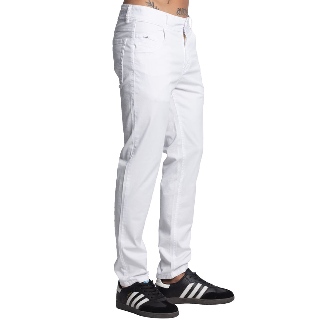 Pantalón Drill Confort Premium | Semi Pitillo Fit | Signature