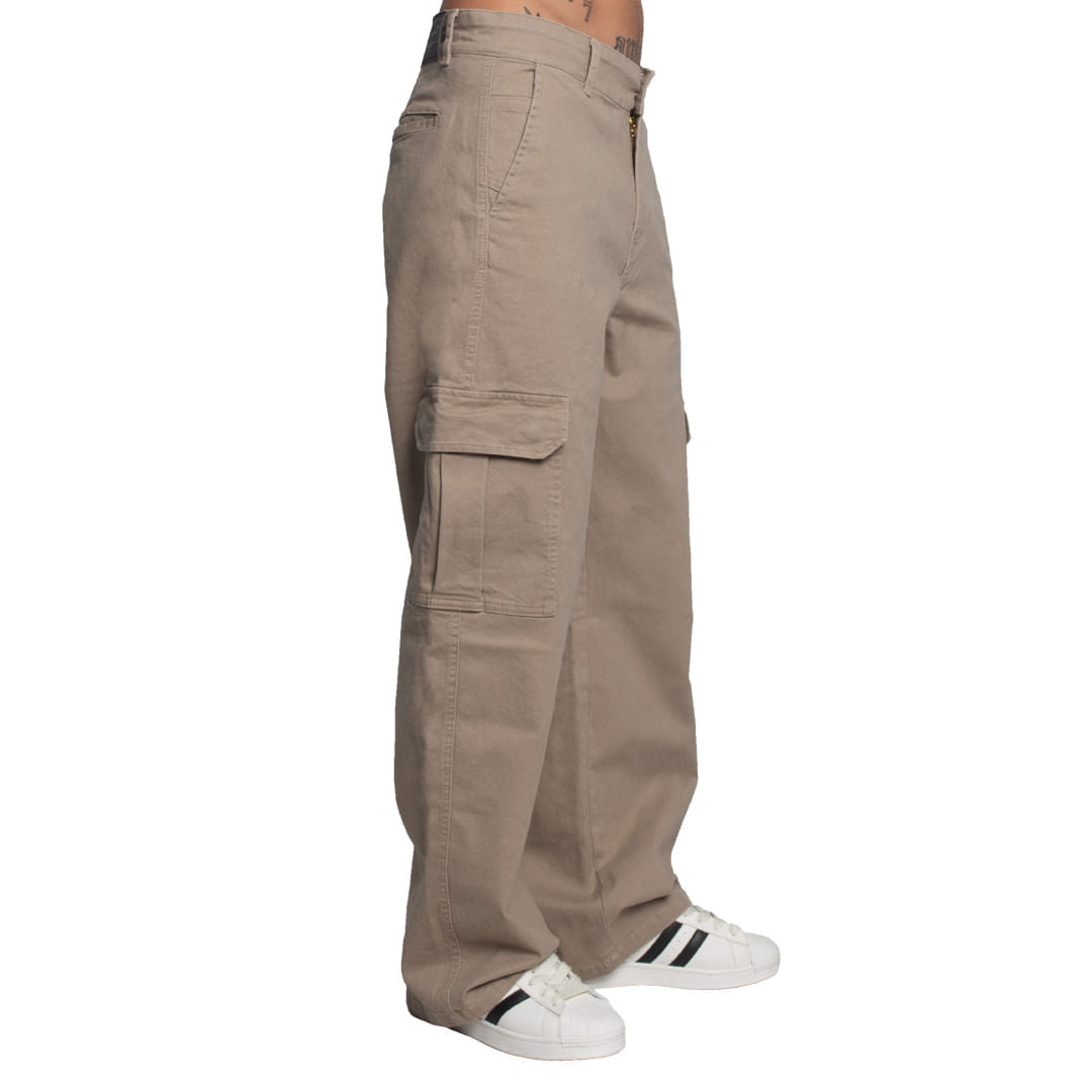 Pantalón Cargo Drill Confort Premium | Baggy Fit | Overzise