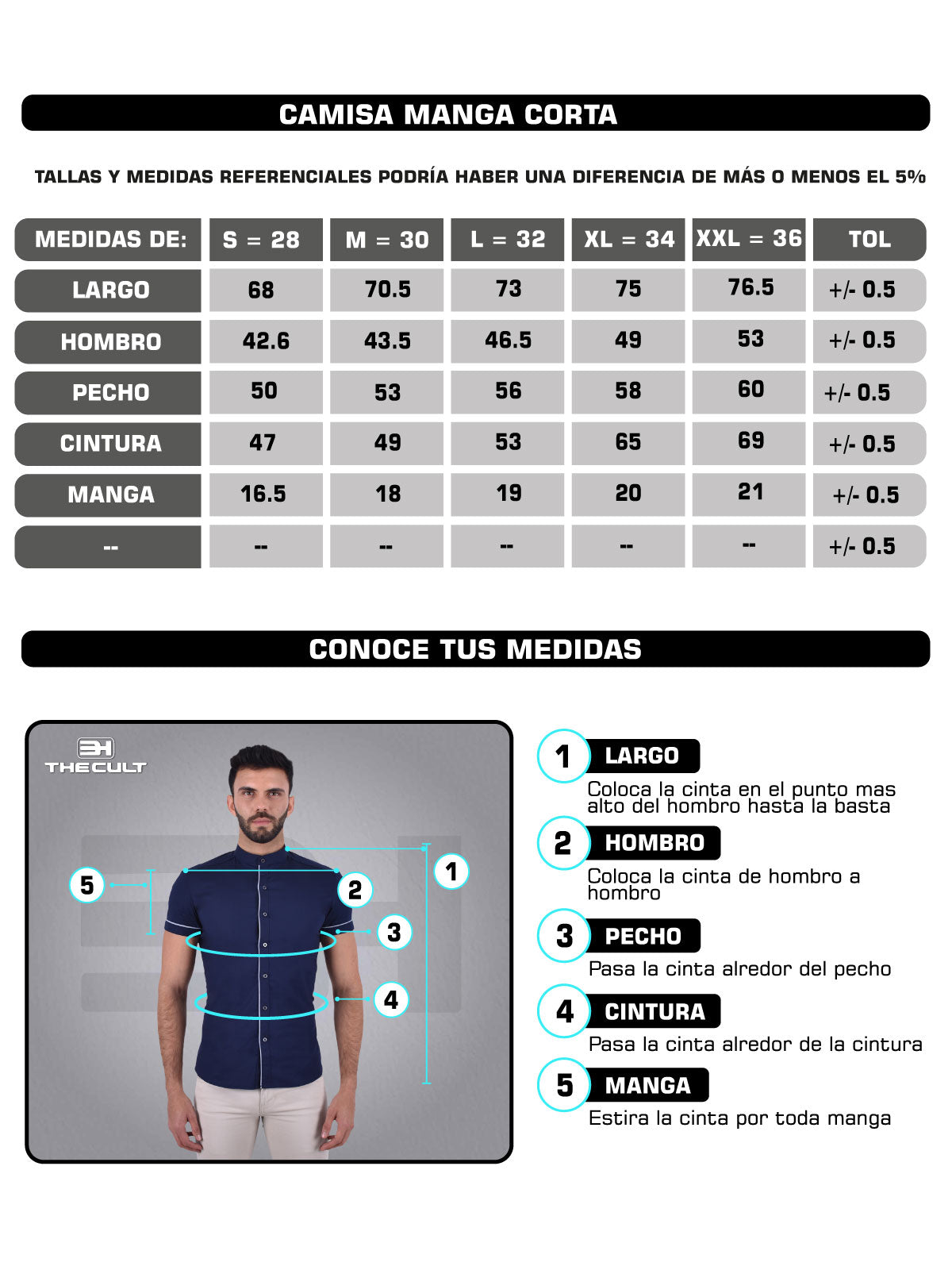Guía de tallas