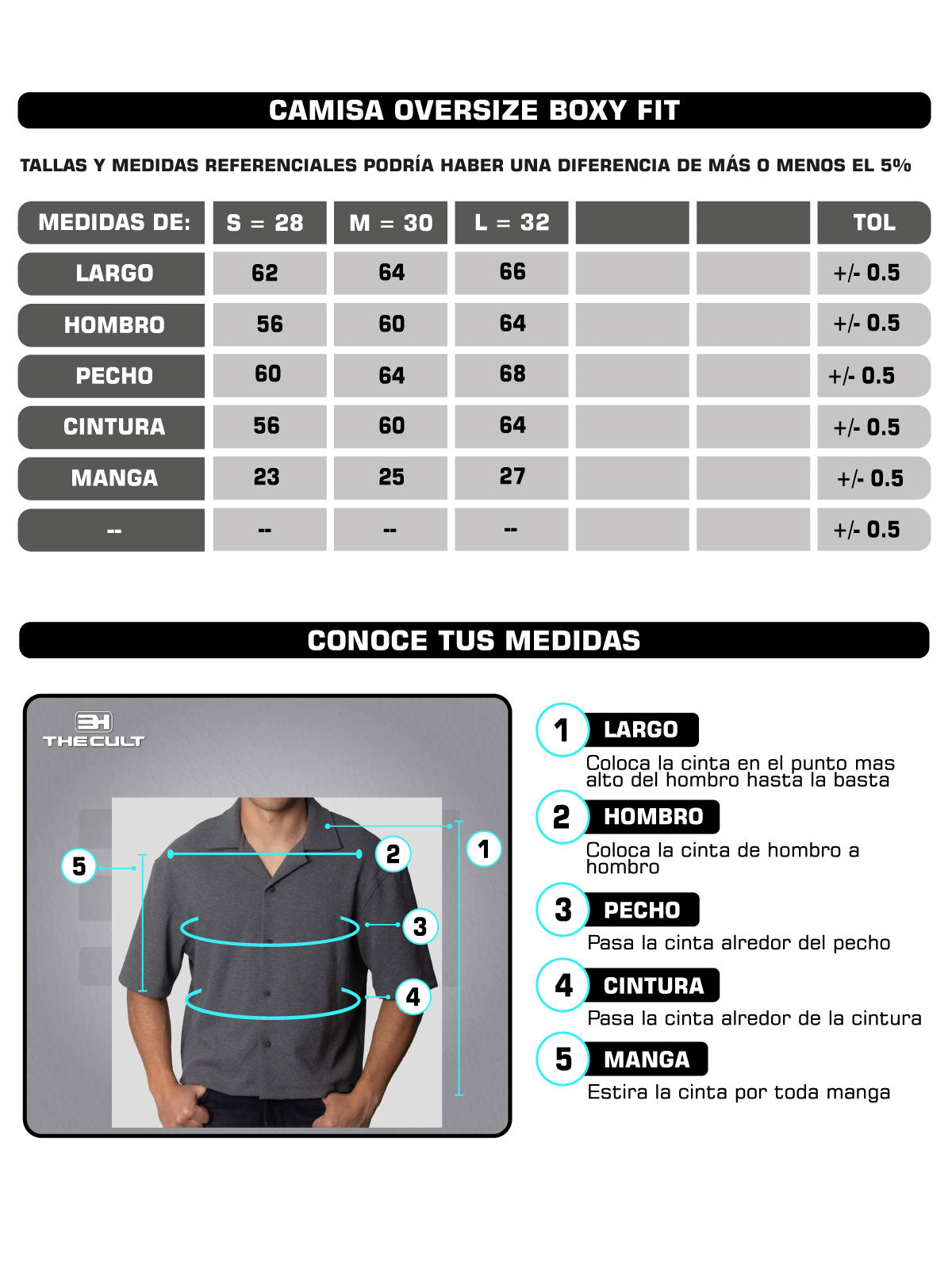 Guía de tallas
